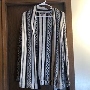 Chaps black/white Cardigan
